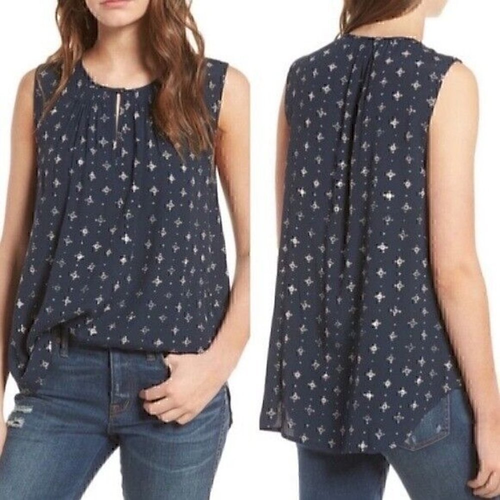 Madewell Memory Tank Medallion Dot Sz 2XS